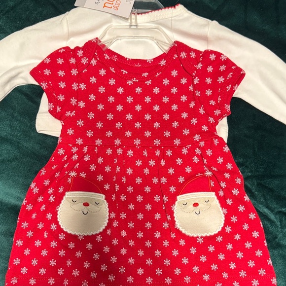 Carter's Festive Red and White Baby Outfit Collection - Picture 4 of 9